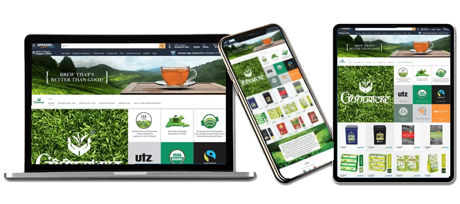 amazon brand store design services storefront designer