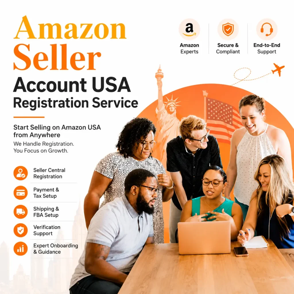 amazon seller account usa registration service helping global sellers account setup on amazon usa