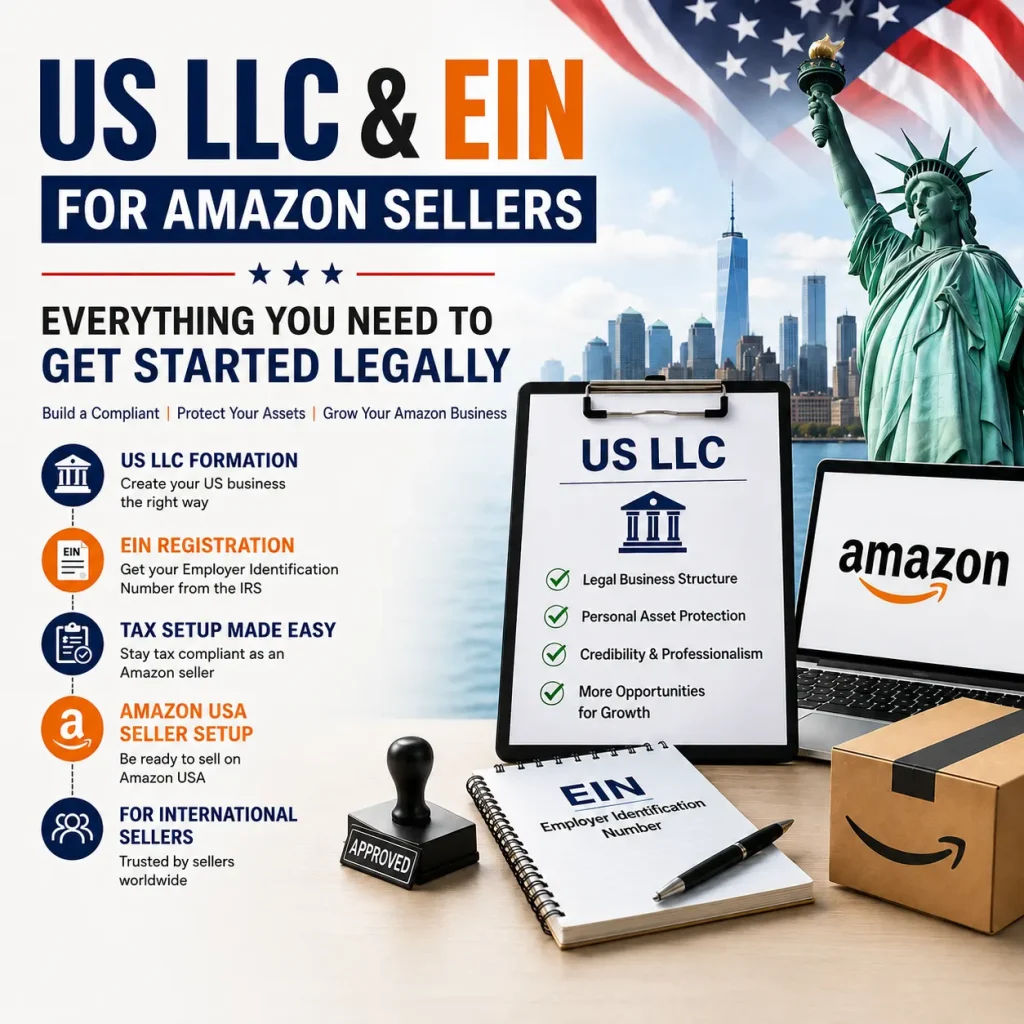 us llc for amazon sellers ein registration service